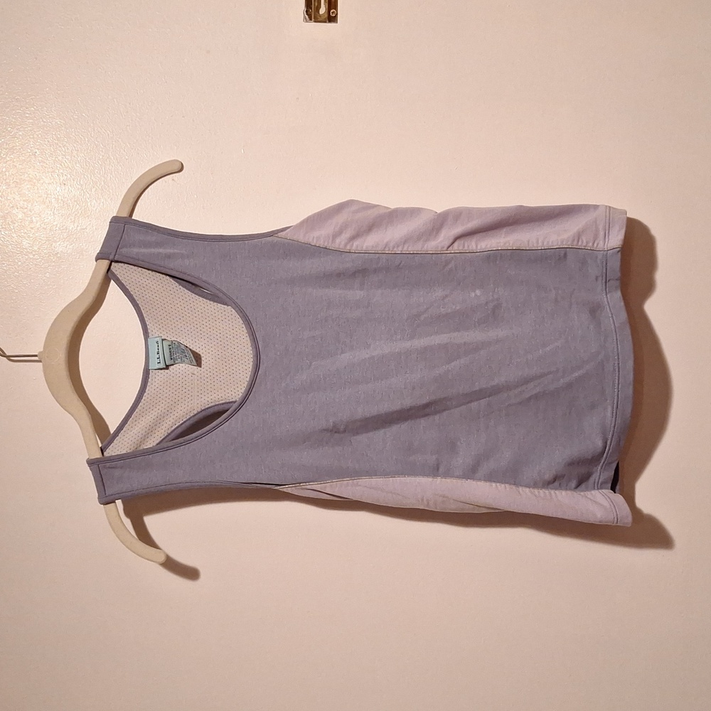 LL BEAN yoga/exercise set (TOP AND PANTS)